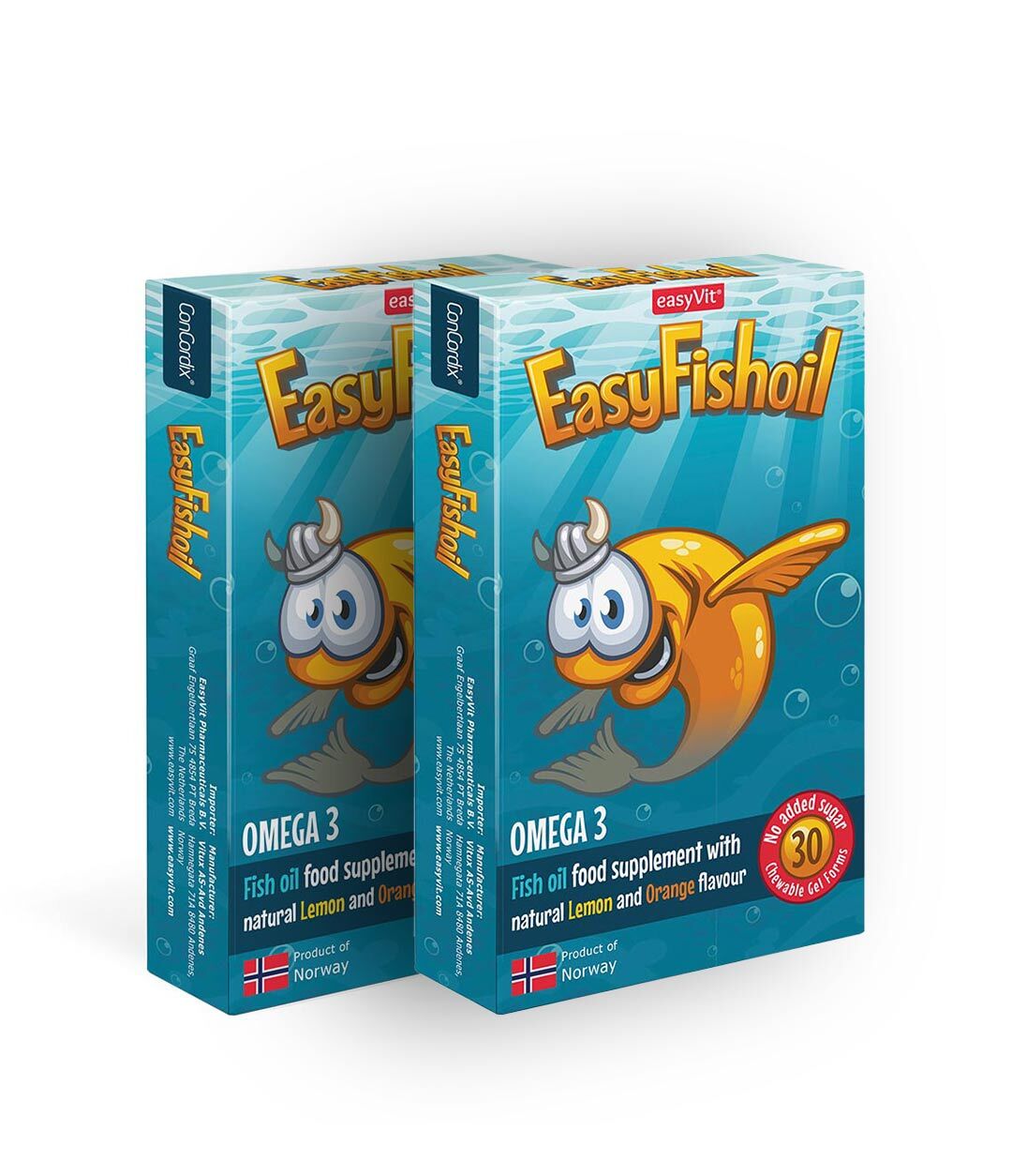 EasyFishoil - Omega 3 mit Vitamin D3 - 30 Stück